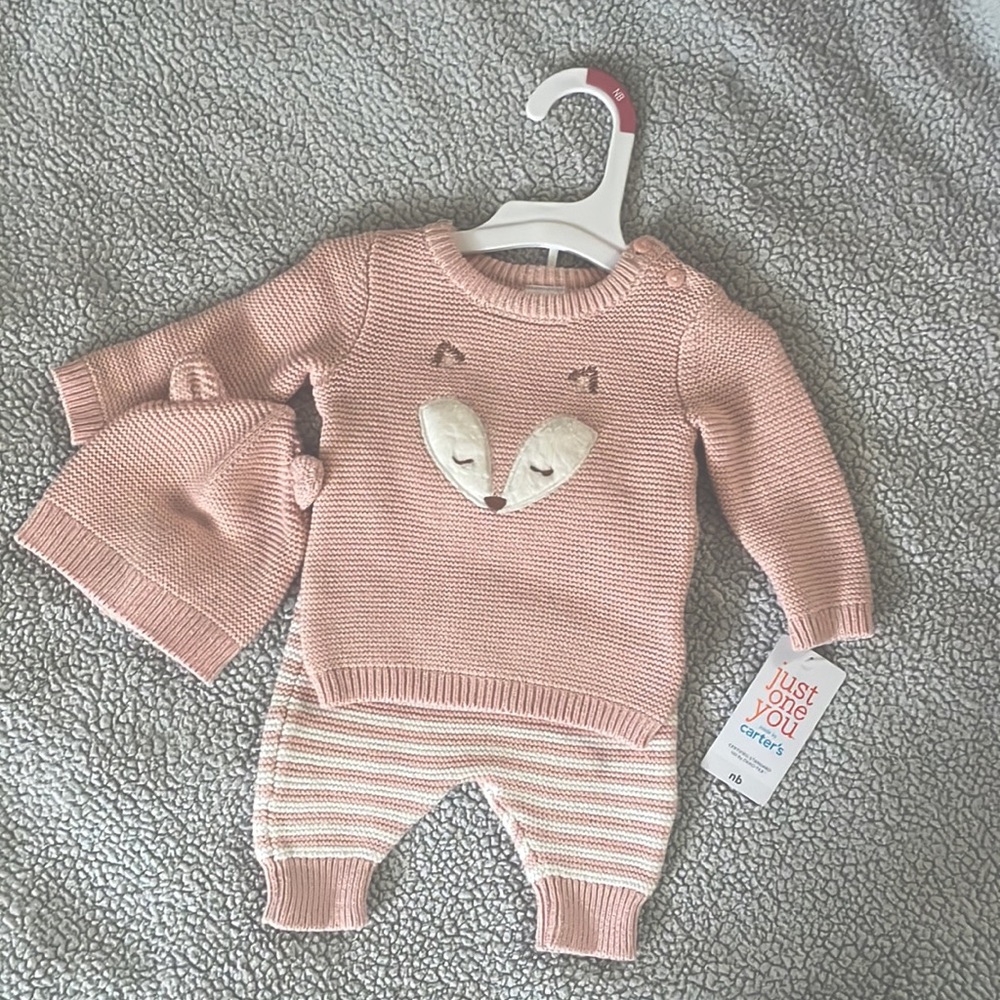 NWT 3-pc sweater set.